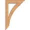 Ekena Millwork Thorton Traditional Smooth Bracket w/ Offset Brace, Western Red Cedar, 5 1/2"W x 22"D x 34"H BKT0604X22X34THR01SWR - alternate 4